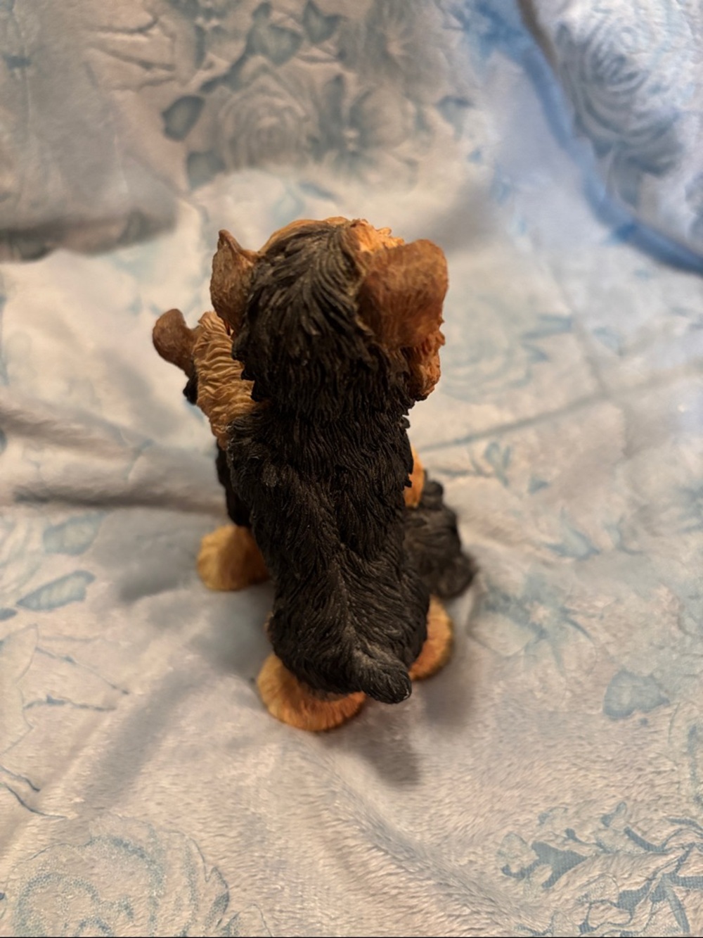 Yorkshire Terrier Dog Figurine - Brown & Black - Picture 3 of 6